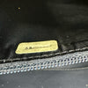 シャネル CHANEL ココマークカゴバッグ 5番台 ブラウン/ブルー ゴールド金具 ストロー/デニム レディース ショルダーバッグ
