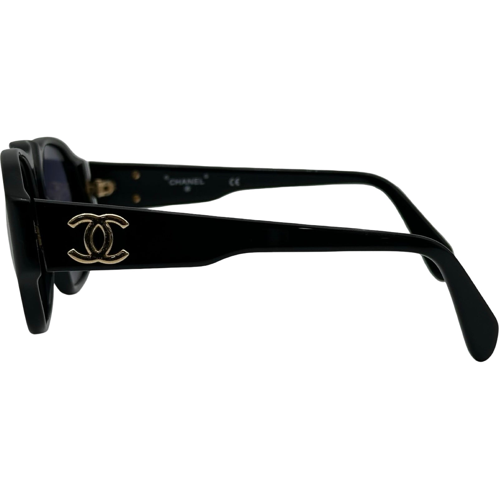 シャネル CHANEL ココマーク サングラス 01452 ブラック/ゴールド金具