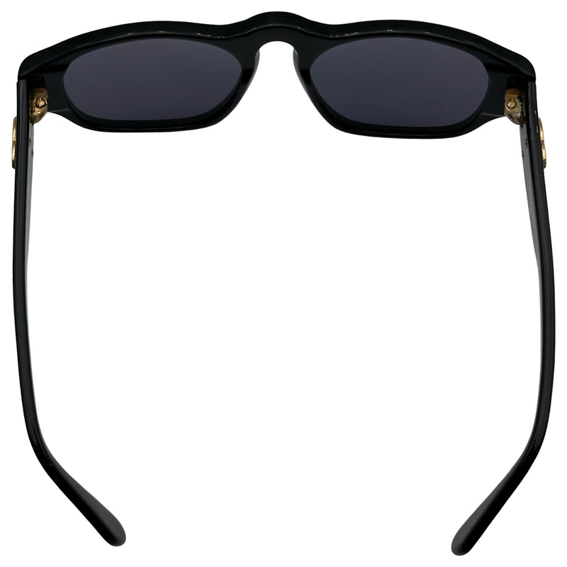 CHANEL サングラス 01452 ココマーク ヴィンテージ ブラック 黒 シャネル CHANEL ココマーク サングラス 01452 ブラック/ゴールド金具