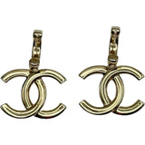 シャネル CHANEL ココマークフープピアス ゴールド メタル アクセサリー