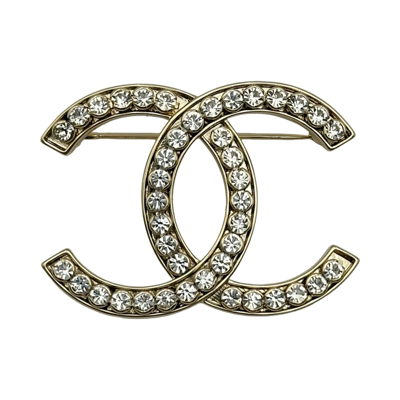 シャネル CHANEL ココマークブローチ ゴールド メタル アクセサリー
