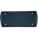 シャネル CHANEL ショッピングバッグ スモール A98664 24番台 ネイビー シルバー金具 キャビアスキン レディース ショルダーバッグ