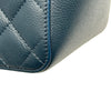 シャネル CHANEL ショッピングバッグ スモール A98664 24番台 ネイビー シルバー金具 キャビアスキン レディース ショルダーバッグ