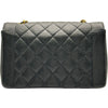 シャネル CHANEL ダイアナ25 A01165 3番台 ブラック ゴールド金具 キャビアスキン レディース ショルダーバッグ
