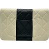 シャネル CHANEL チェーンウォレット AP0250 ホワイト/ブラック/ゴールド金具 ラムスキン レディース ウォレットチェーン