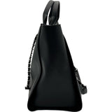 シャネル CHANEL ドーヴィルショッピングバッグ A57067 25番台 ブラック シルバー金具 キャビアスキン レディース トートバッグ
