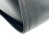 シャネル CHANEL ドーヴィルショッピングバッグ A57067 25番台 ブラック シルバー金具 キャビアスキン レディース トートバッグ