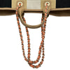 シャネル CHANEL ドーヴィルショッピング ラージ A93786 29番台 ベージュ/ブラック ゴールド金具 ラフィア レディース トートバッグ