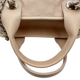 シャネル CHANEL ドーヴィルボーリング A92757 20番台 ピンク シルバー金具 キャビアスキン レディース ハンドバッグ
