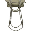 シャネル CHANEL ドーヴィル ボーリングバッグ A92749 グレージュ シルバー金具 キャンバス レディース ショルダーバッグ
