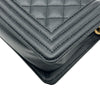 シャネル CHANEL ボーイシャネル20 A67085 ブラック ゴールド金具 キャビアスキン レディース ショルダーバッグ