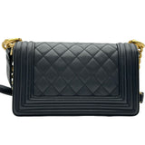 シャネル CHANEL ボーイシャネル20 A67085 24番台 ブラック ゴールド金具 キャビアスキン レディース ショルダーバッグ
