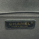 シャネル CHANEL ボーイシャネル20 A67085 24番台 ブラック ゴールド金具 キャビアスキン レディース ショルダーバッグ