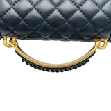 シャネル CHANEL ボーイシャネル20 A94805 ブラック ゴールド金具 マトラッセ/ラムスキン レディース ショルダーバッグ