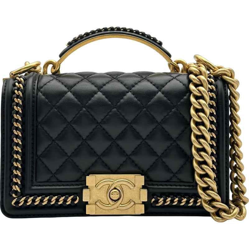 シャネル CHANEL ボーイシャネル20 A94805 ブラック ゴールド金具