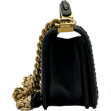 シャネル CHANEL ボーイシャネル20 A94805 ブラック ゴールド金具 マトラッセ/ラムスキン レディース ショルダーバッグ