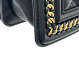 シャネル CHANEL ボーイシャネル20 A94805 ブラック ゴールド金具 マトラッセ/ラムスキン レディース ショルダーバッグ