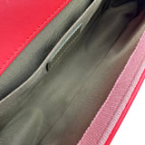 シャネル CHANEL ボーイシャネル25 A67086 23番台 レッド ゴールド金具 ラムスキン レディース ショルダーバッグ