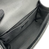 シャネル CHANEL ボーイ シャネル25 A67086 27番台 ブラック キャビアスキン レディース ショルダーバッグ