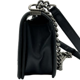 シャネル CHANEL ボーイ シャネル25 A67086 27番台 ブラック キャビアスキン レディース ショルダーバッグ