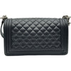 シャネル CHANEL ボーイ シャネル25 A67086 27番台 ブラック キャビアスキン レディース ショルダーバッグ