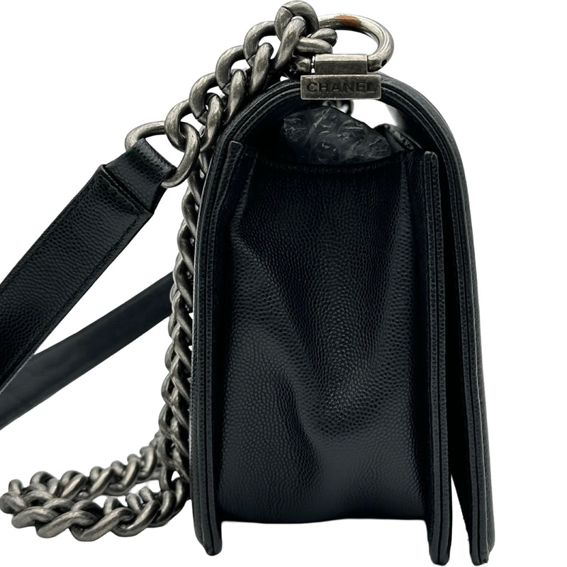 シャネル CHANEL ボーイ シャネル25 A67086 27番台 ブラック キャビア