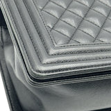 シャネル CHANEL ボーイ シャネル25 A67086 27番台 ブラック キャビアスキン レディース ショルダーバッグ