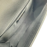 シャネル CHANEL ボーイシャネル25 A67086 24番台 ブラック ゴールド金具 キャビアスキン レディース ショルダーバッグ