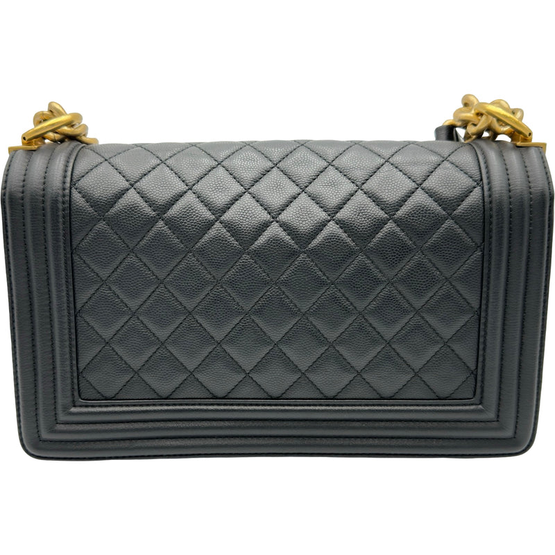 シャネル CHANEL ボーイシャネル25 A67086 24番台 ブラック ゴールド