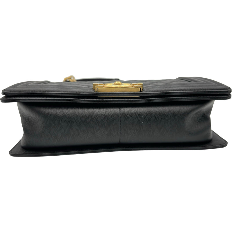 シャネル CHANEL ボーイシャネル25 A67086 24番台 ブラック ゴールド
