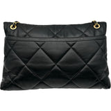 シャネル CHANEL マキシフラップショルダーバッグ AS5740 ブラック/ゴールド金具 ラムスキン レディース ショルダーバッグ