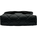 シャネル CHANEL マキシフラップショルダーバッグ AS5740 ブラック/ゴールド金具 ラムスキン レディース ショルダーバッグ