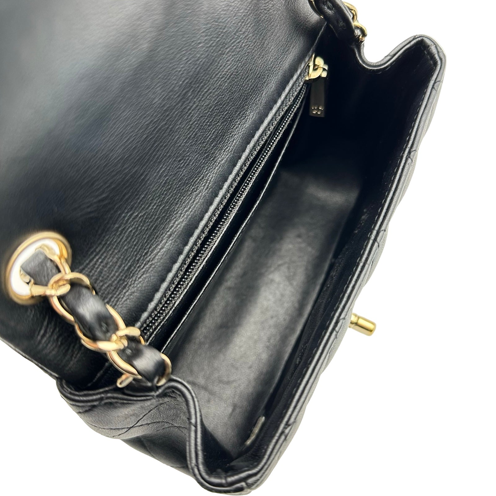 シャネル CHANEL ミニマトラッセ AS3442 29番台 ブラック ゴールド金具