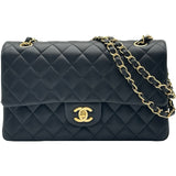 シャネル CHANEL マトラッセ25 A01112 29番台 ブラック ゴールド金具 ラムスキン レディース ショルダーバッグ