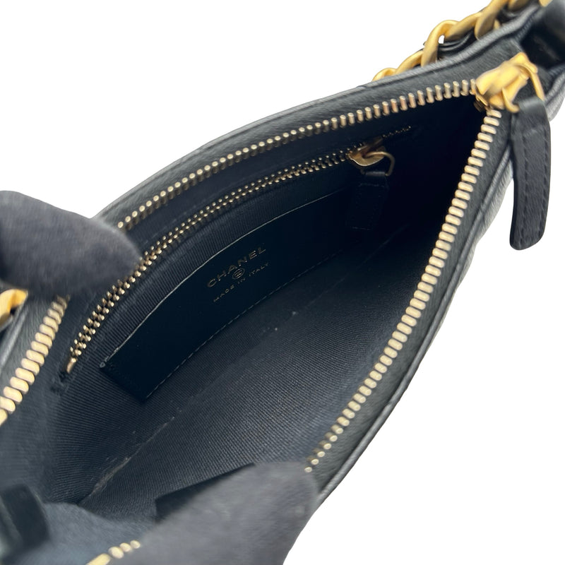 シャネル CHANEL マトラッセ 2WAYバッグ AP3487 ブラック ゴールド金具