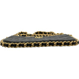 シャネル CHANEL マトラッセ 2WAYバッグ AP3487 ブラック ゴールド金具 ラムスキン レディース ショルダーバッグ