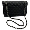 シャネル CHANEL マトラッセ30 A58600 14番台 ブラック シルバー金具 キャビアスキン レディース ショルダーバッグ
