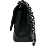 シャネル CHANEL マトラッセ30 A58600 14番台 ブラック シルバー金具 キャビアスキン レディース ショルダーバッグ