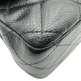 シャネル CHANEL マトラッセ30 A58600 14番台 ブラック シルバー金具 キャビアスキン レディース ショルダーバッグ