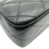 シャネル CHANEL マトラッセ30 A58600 14番台 ブラック シルバー金具 キャビアスキン レディース ショルダーバッグ
