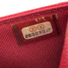 シャネル CHANEL マトラッセチェーンウォレット A33814 26番台 レッド シルバー金具 キャビアスキン レディース ショルダーバッグ