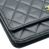 シャネル CHANEL マトラッセチェーンウォレット AP2050 ブラック ゴールド金具 キャビアスキン レディース ショルダーバッグ