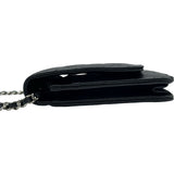 シャネル CHANEL マトラッセチェーンウォレット A33814 19番台 ブラック シルバー金具 キャビアスキン レディース ショルダーバッグ