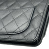 シャネル CHANEL マトラッセチェーンウォレット A33814 19番台 ブラック シルバー金具 キャビアスキン レディース ショルダーバッグ