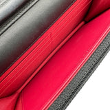 シャネル CHANEL マトラッセチェーンウォレット A84389 25番台 ブラック ゴールド金具 カーフスキン レディース ショルダーバッグ