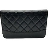 シャネル CHANEL マトラッセチェーンウォレット A84389 25番台 ブラック ゴールド金具 カーフスキン レディース ショルダーバッグ