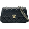 シャネル CHANEL マトラッセ チェーンショルダー AS4066 ブラック ゴールド金具 ラムスキン レディース ショルダーバッグ
