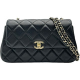 シャネル CHANEL マトラッセ チェーンショルダー AS4066 ブラック ゴールド金具 ラムスキン レディース ショルダーバッグ
