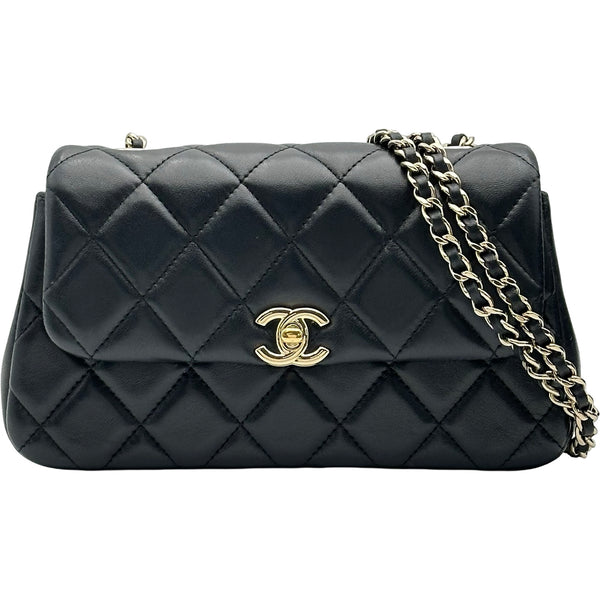 【ゆゆ】シャネル CHANEL 24番台 ショルダーバッグ シャネル CHANEL マトラッセ チェーンショルダー AS4066 ブラック