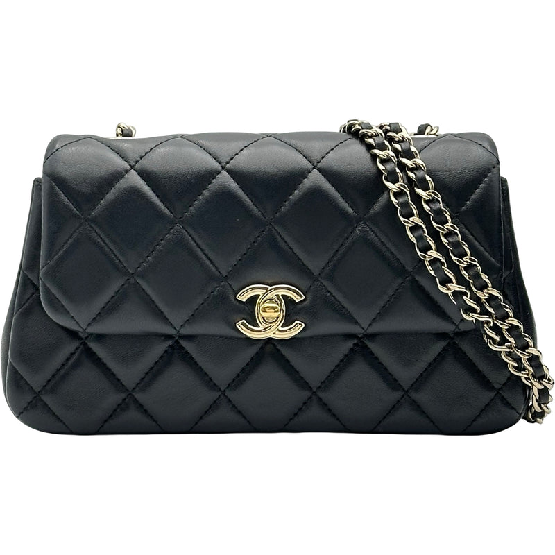 シャネル CHANEL マトラッセ チェーンショルダー AS4066 ブラック